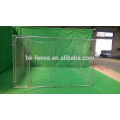 pvc coated galvanized chain link mesh diamond fence netting roll for animal or sports